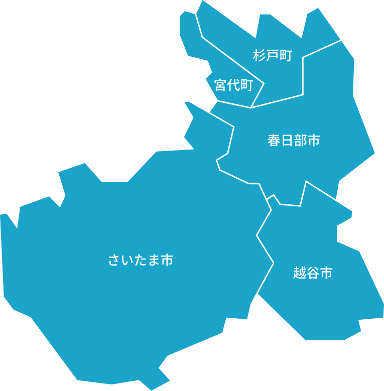 埼玉の地図